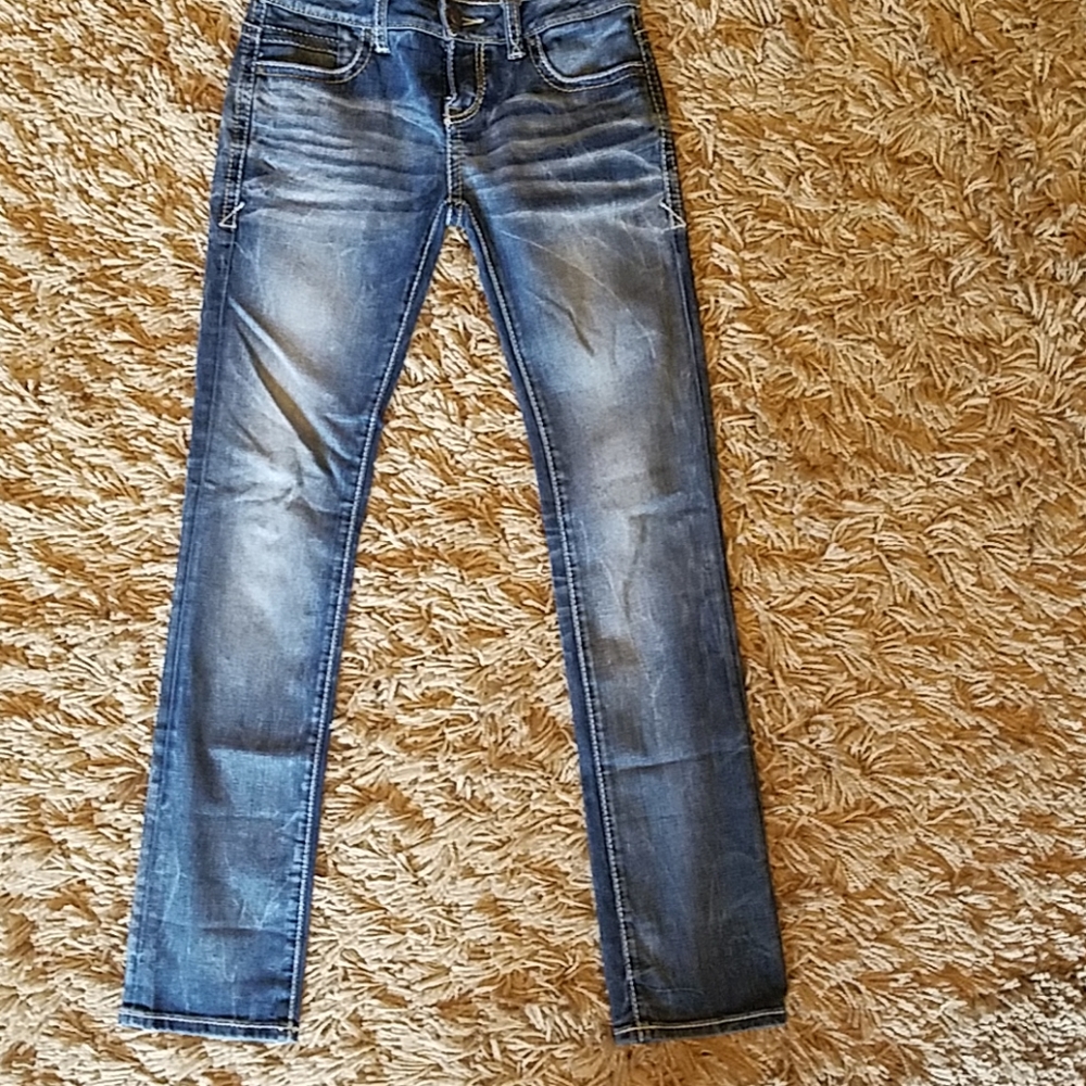 Buckle black straight leg